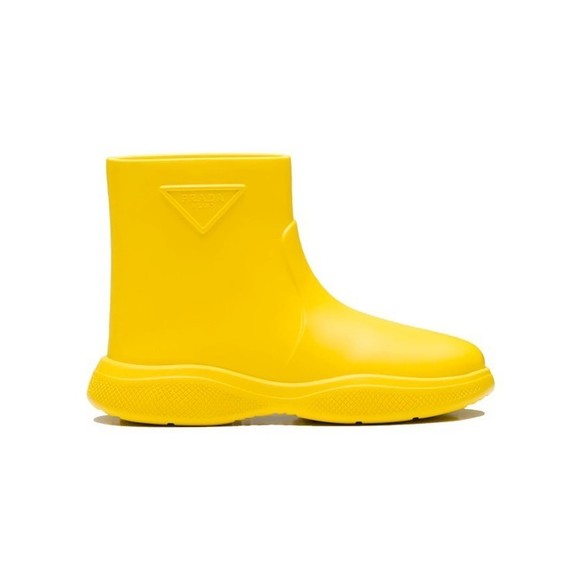 Prada Logo Rubber Boots - NWT - Picture 1 of 3